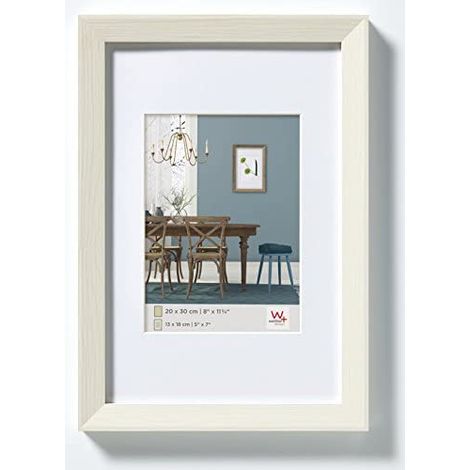 Walther Design Fiorito Cadre Photo Bois Blanc 20x30 cm (1/5)