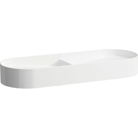 LAUFEN Sondeur mobile à double lavabo, sans trou pour robinet, (1/5)