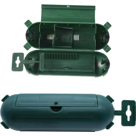 Pack of 2 Security Plug and Socket Enclosure, IP44 Security Socket Enclosure, Extension Cord Protection Enclosure Waterproof Socket Socket (1/5)