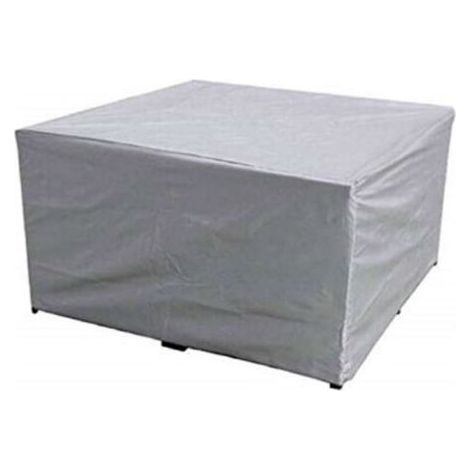 Promotion, Housse Salon de Jardin Oxford Tissu Housse de Protection pour Mobilier Protection contre la pluie et la poussière, Anti-UV (110x110x85cm, argent ),--TRIMEC