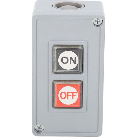 Interrupteur à bouton-poussoir pour ouvre-porte de garage commercial, barrière de sécurité, commande à 2 positions TPB-2 250 V CA
