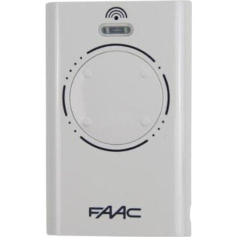 Télécommande FAAC XT4 868 SLH Emetteur 4 Canaux BLANC - 787010 (1/4)