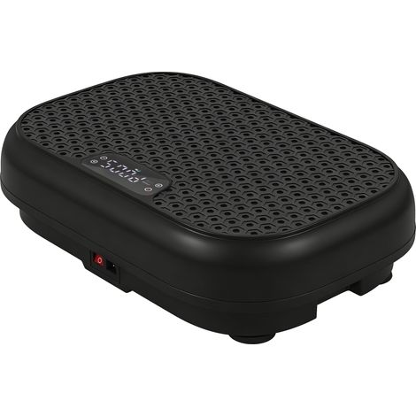 Pedana Vibrante con 120 Livelli di Velocità 5 Programmi e Display LED Silenziosa con Fasce di Resistenza (1/5)