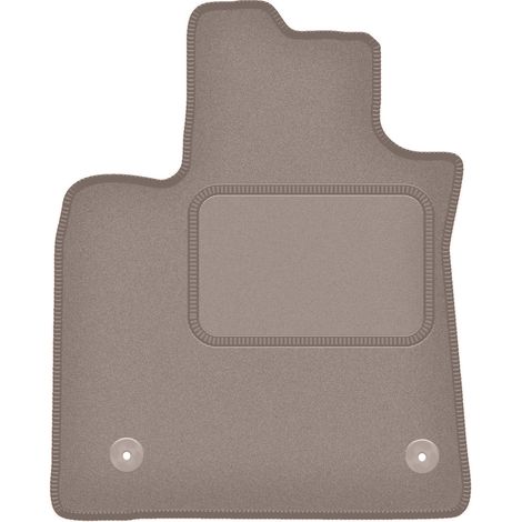 Alfombrilla de conductor beige para Dacia Sandero III hatchback (2021-)