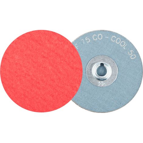 PFERD TOOLS COMBIDISC Keramikkorn Mini-Fiberscheibe CDF Ø 75 mm CO-COOL50 für Stahl und Edelstahl 50 Stk (1/5)