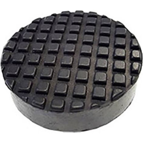 Support en caoutchouc pour cric 2,0 tonnes – Surface nervurée antidérapante – Diamètre 65 mm – Hauteur 25 mm – 11316 – Hp Autozubehör (1/3)