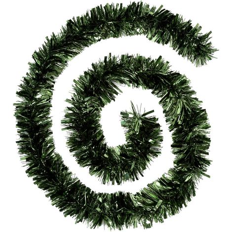 Weihnachtsgirlande Glossy Mate 100 x 6 x 2 M Olive - Hellgrün