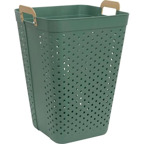 Panier à Linge Ajouré "Flex" 74L Beige