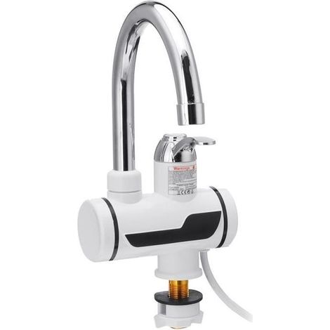 3000W Robinetterie chaude instantané 220V EU PRISE sans pomme (1/4)