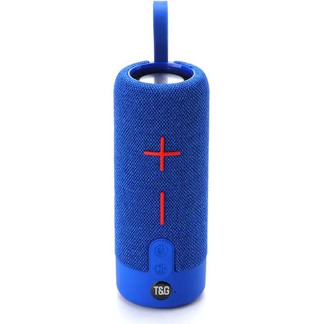 Enceinte Bluetooth T&G TG619 (5 W x 2 - 1200 mAh - Bleue) (1/5)