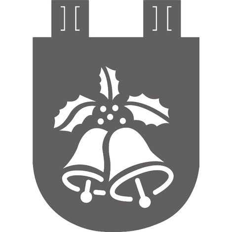 decorazioni natalizie a forma di campana