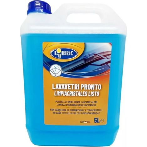 Lavavetri Lubex Pronto per lavaggio vetri auto e mezzi 5 Litri 7926
