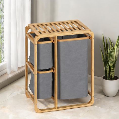 Accessoire de nettoyage grigio 50 x 32 x 69,7 cm (1/5)