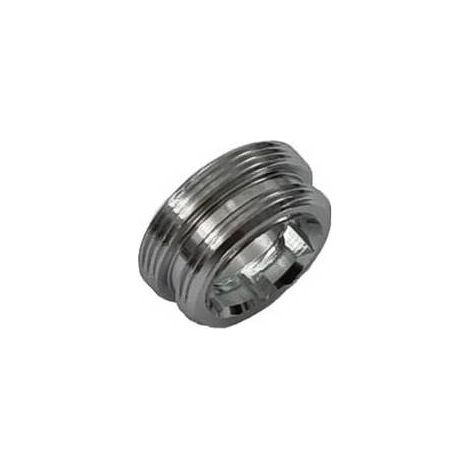 RACCORDO IN OTTONE CROMO 24M-22M Misura: 24x1M - 22x1M