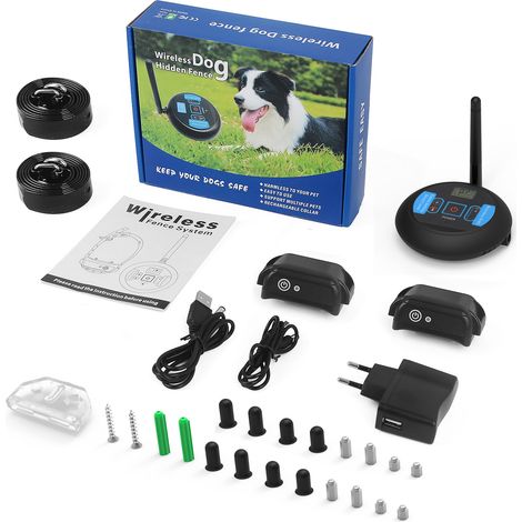 Collier De Dressage Chien Avec Télécommande Portable, Signal Lumineux LED, Pour Éducation Sans Fil À Distance (1/5)