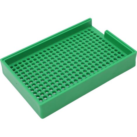 Plateau de rangement de vis à trous multiples en forme de V, à ouverture uniforme, pour applications industrielles, 3-3,5 mm / 0,12-0,14 po (273 trous) (1/5)