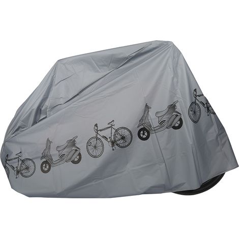 2x1,1M Housse de vélo moto extérieur imperméable antistatique anti-UV protection pluie poussière (1/5)