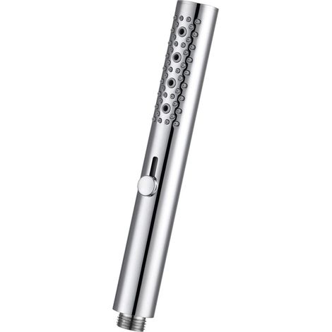 Ganzmetall Handbrause 3 Funktionen mit Massage, Wassersparend, Chrom (1/5)