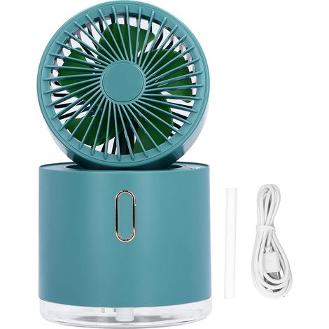 Foldable Tabletop Misting Fan with Nanometric Atomization (1/5)