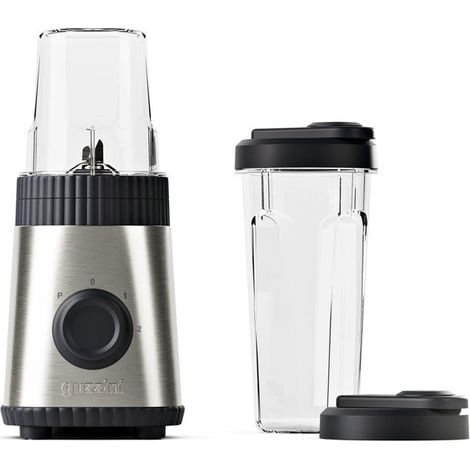 Blender portable bioclimatique avec deux bouteilles "Sous Chef" – Antracite 12,2x13,5x35,3