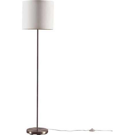 [GEBRAUCHT] B-Ware Stehlampe Stehleuchte Lindby Parsa weiß Textil Metall Fußschalter Wohnbereich (1/2)