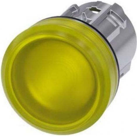 Siemens lampe tÉmoin jaune lentille lisse 3su10516aa300aa0