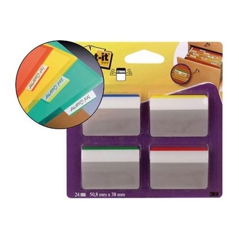 Post-It 686A1 Tab-Register Grün, Rot, Gelb