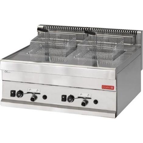 Friteuse gaz 65/70 FRG 2x 8L - 700 x 650 x 280 mm - Gastro M (1/2)