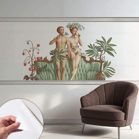 Papier peint adhésif décoratif pour chambre et salon Design moderne à poser facilement Élégance mystérieuse 250x104 cm (1/5)