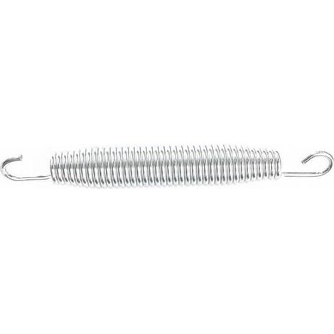 Ressort pour Trampoline Pièce de Remplacement Ressort pour Tapis de Saut Résistant à la Rouille Installation Simple Utilisation Adapté Entretien Loisirs en Plein Air, 17.8CM, Renforcé (1/2)