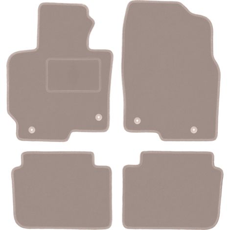 Beige Veloursmatten für: Mazda CX-5 I SUV (2012-2017) (1/5)
