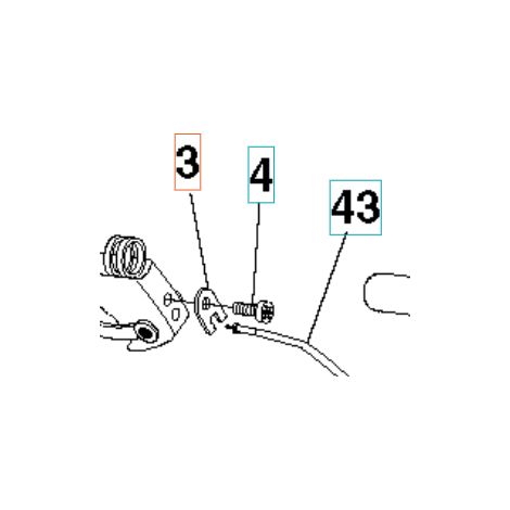 Loquet Husqvarna 589284102