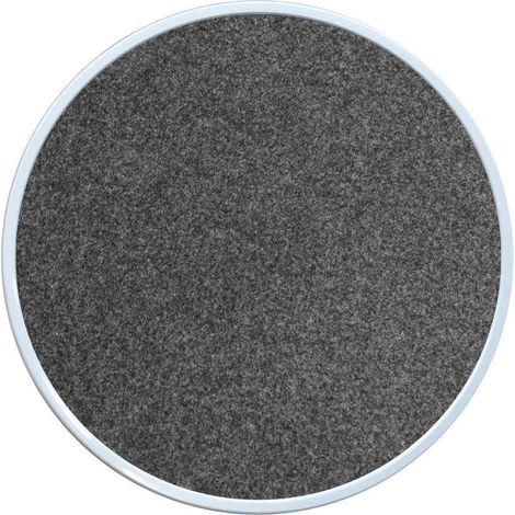Tapis en feutre écologique adapté pour meuble Componibili Table de chevet avec base ronde Ombre, 30,3 cm (1/5)