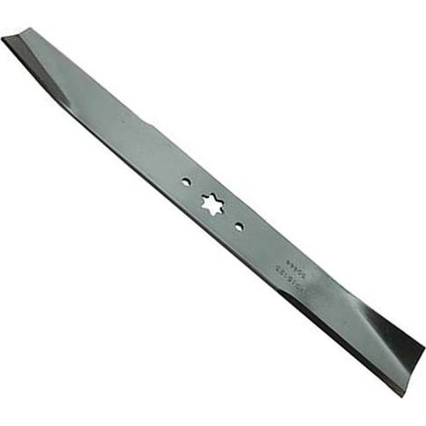 Lame de tondeuse 48 cm – Compatible MTD, Gutbrod, Cub Cadet – Trou étoile 6 branches – Diamètre 7,9 mm – Entraxe 63,50 mm