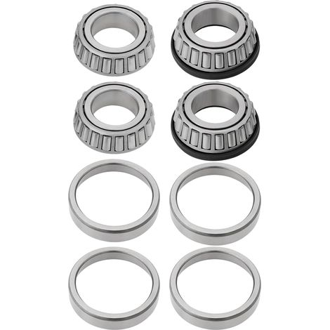 1 Set of Trailer Bearings Spare Part L44643 L44610 L44600LA Fits Trailers Tapered Roller Bearings 4 Wheel Bearings for 2 Hubs (1/5)