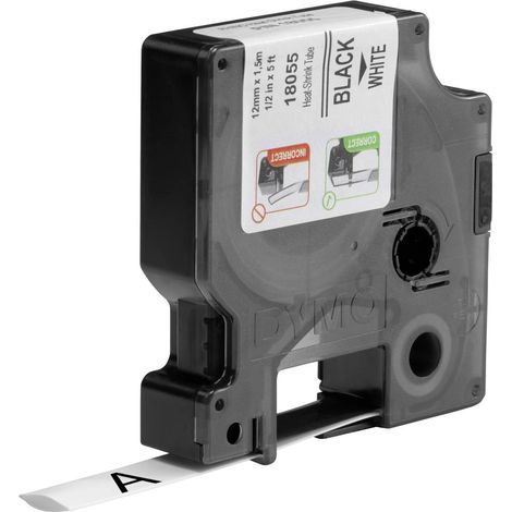 DYMO IND RHINO 18055 Poliolefina Colore Nastro: Bianco Colore carattere:Nero 12 mm 1.5 m (1/3)