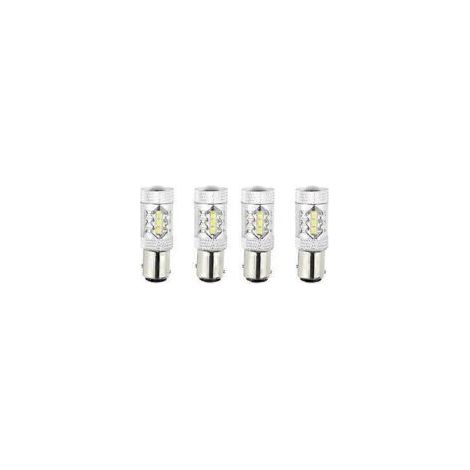 S2 H4 72W 8000lm LED-Lampen für Autoscheinwerfer (Abblend-/Fernlicht), 6000K Weiß - Crezuo