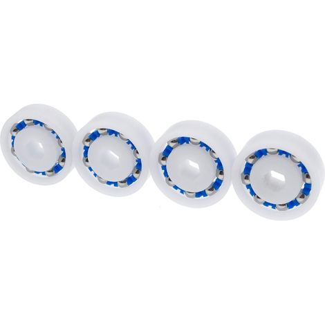 Kugellager – 4er-Set – Kunststoff und Edelstahl – Verstellbar für Poolreiniger – Kompatibel mit Polaris 360, 380 und 3900 – 22 mm (1/2)