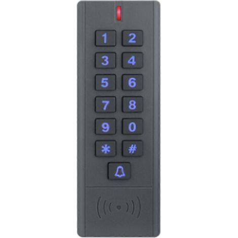 Contrôleur de contrôle d'accès par clavier RFID 125 kHz avec détection de proximité, étanche, 1000 utilisateurs, 12-24 V CC (1/5)