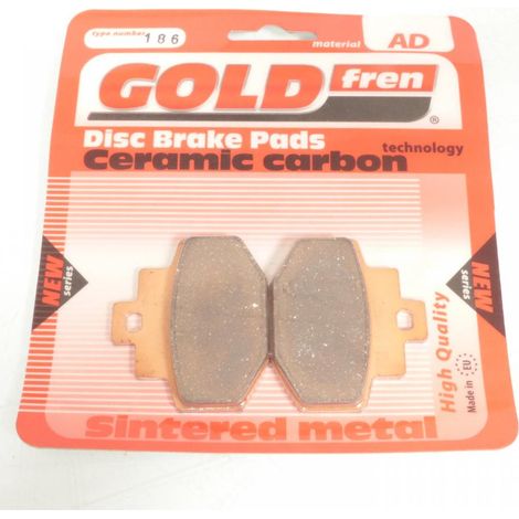 Bremsbelag Gold Fren für Roller Piaggio 125 Gtv 2007 bis 2008 (1/3)