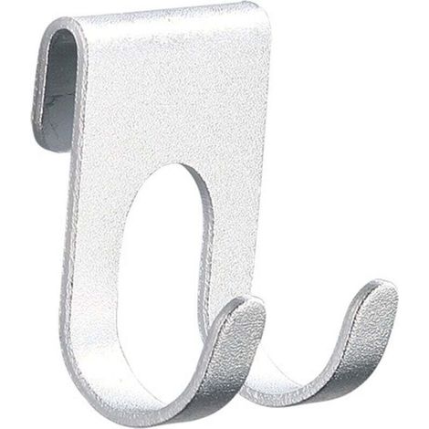 2 Piéces Support de Rasoir Crochets, Porte-Rasoir de Salle de Bain en Acier Inoxydable, Crochet de Rasoir Multi-Usages, Support Rasoir Sans Perçage pour Salle de Bain, Cuisine Organiseur, Argenté