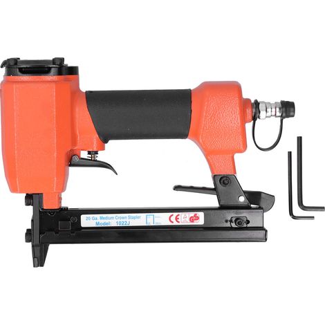Pistolet à clous pneumatique 1022J, commutation OneClick, agrafeuse pour décoration de meubles et bricolage (1/5)