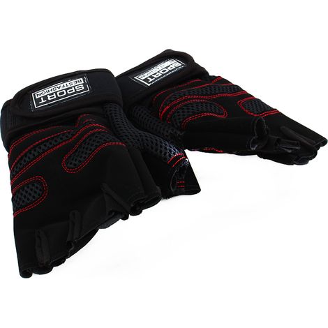 Gants de musculation pour entraînement et fitness, haltérophilie sportive, exercices (1/5)
