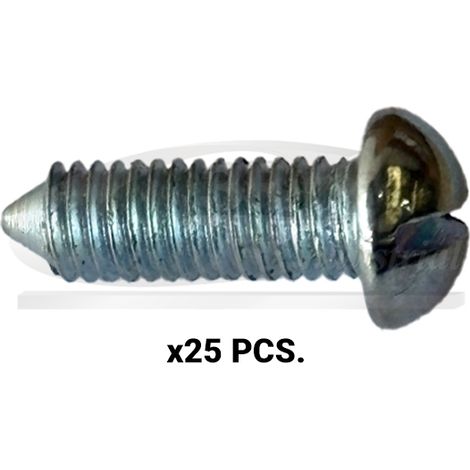 3RG 86247 KIT TORNILLOS CROMADOS ALETA TRASERA (25PCS)