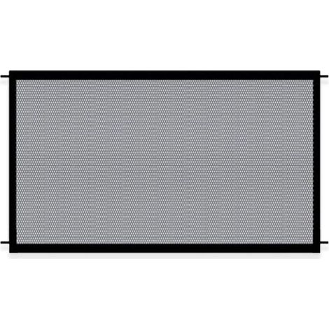 Noir,Barriere de Securite Enfant et Chien sans Percage Filet Nylon Pliable pour Escalier Porte et Cuisine (1/5)