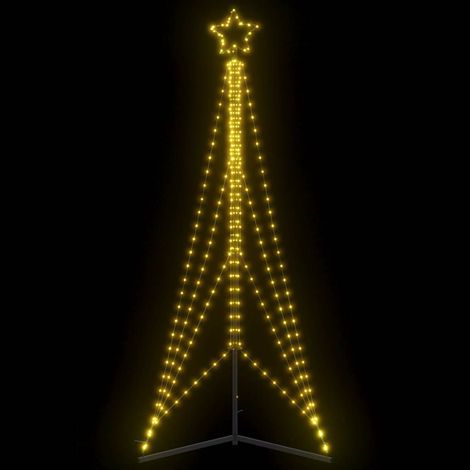 Sapin de Noël à LED-Décoration de Fête pour Noël 483 LED blanc chaud 240 cm 177432 (1/5)