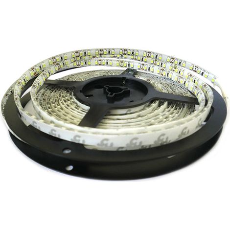 Bobina Striscia Led Sfondo Bianco Biadesivo Siliconato 40W 12V Bianco Neutro 4500K (1/3)