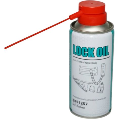 Olio lubrificante spray per serrature, chiavi e lucchetti 100ml Breckner Germany (1/4)