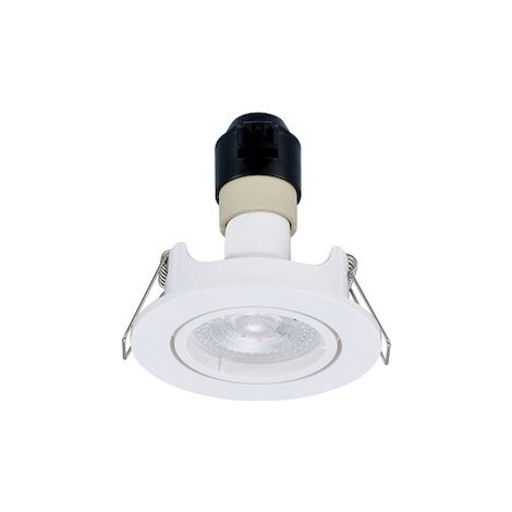 Spot LED SYLSPOT ORIENTABLE - Flux lumineux (lm) : 345 lm - Température de couleur : 4000 K - Coloris : blanc - Conditionnement : 1 - SYLVANIA