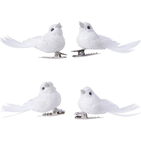 PÁJARO CLIP BLANCO